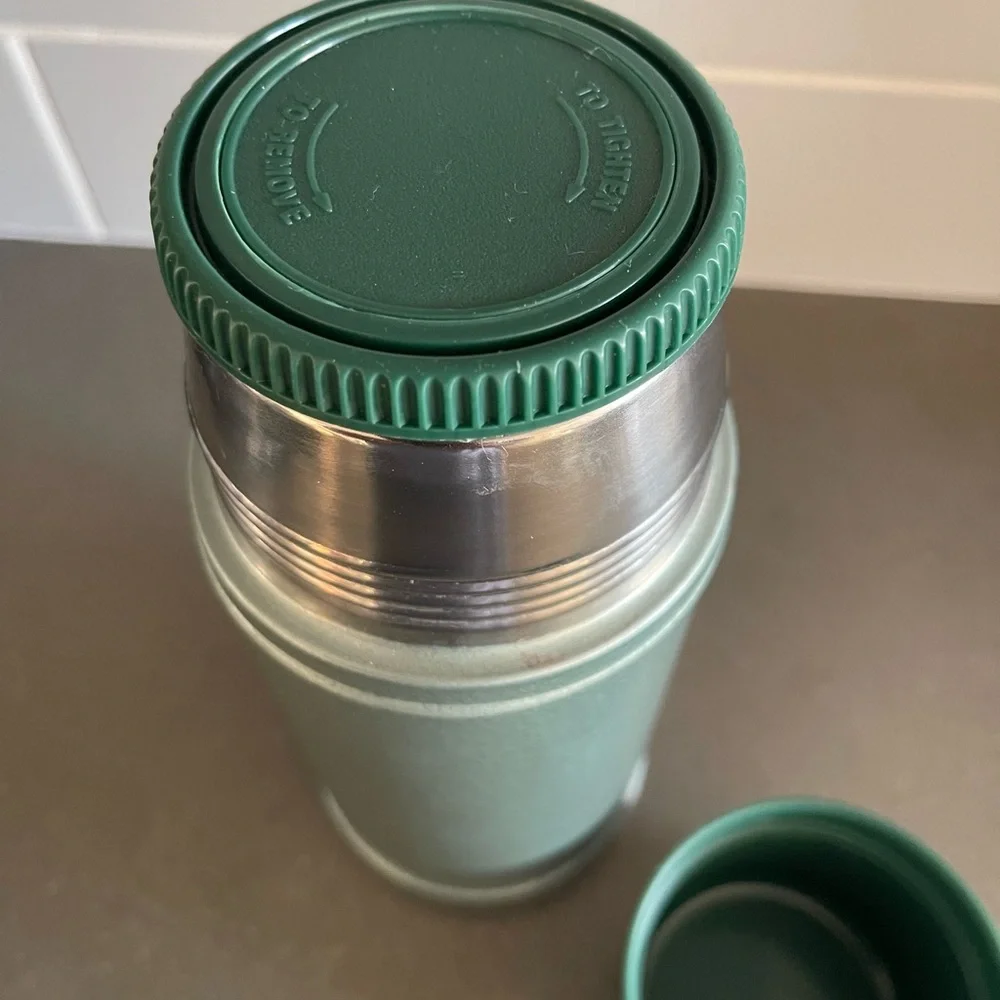 Vintage Aladdin Stanley Wide Mouth Vacuum Thermos 24oz - Picture 7 of 11
